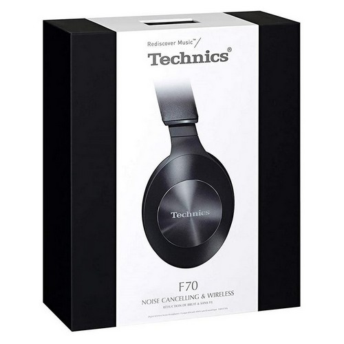 photo Technics EAH-F70N Cuffie a Padiglione Bluetooth Noise Cancelling Premium, Hi-Res Audio Black 6